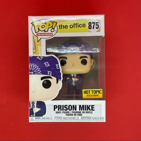 Funko Toys Funko Pop Prison Mike Michael Scott The Office Hot Topic